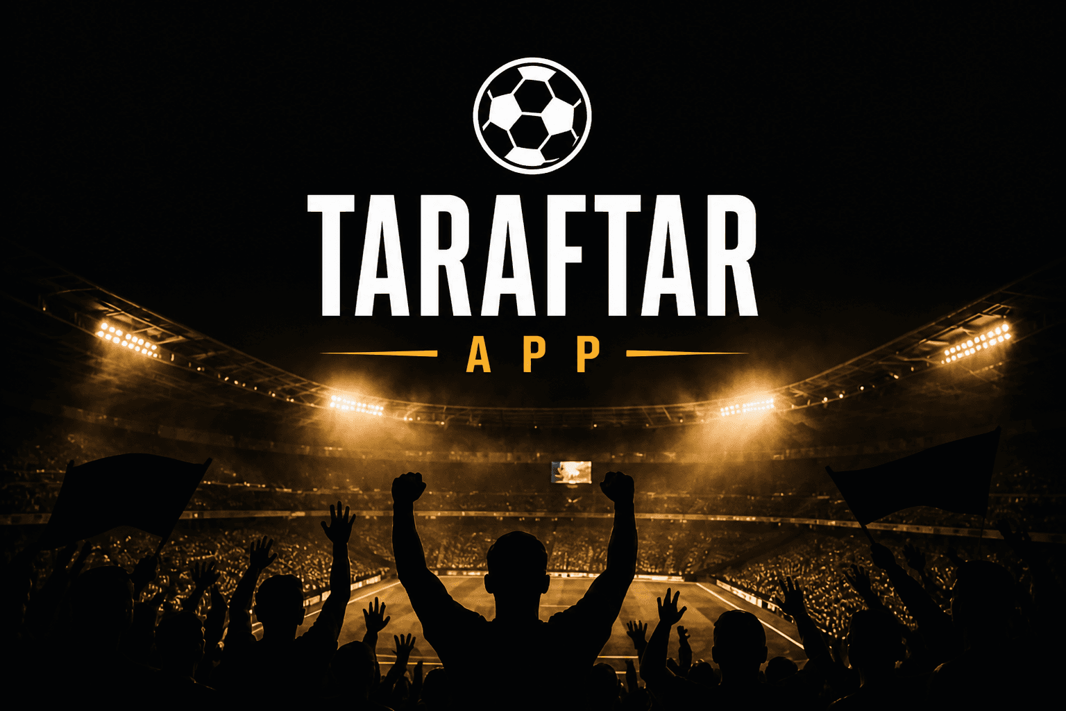 Taraftar App — Logo stadyum