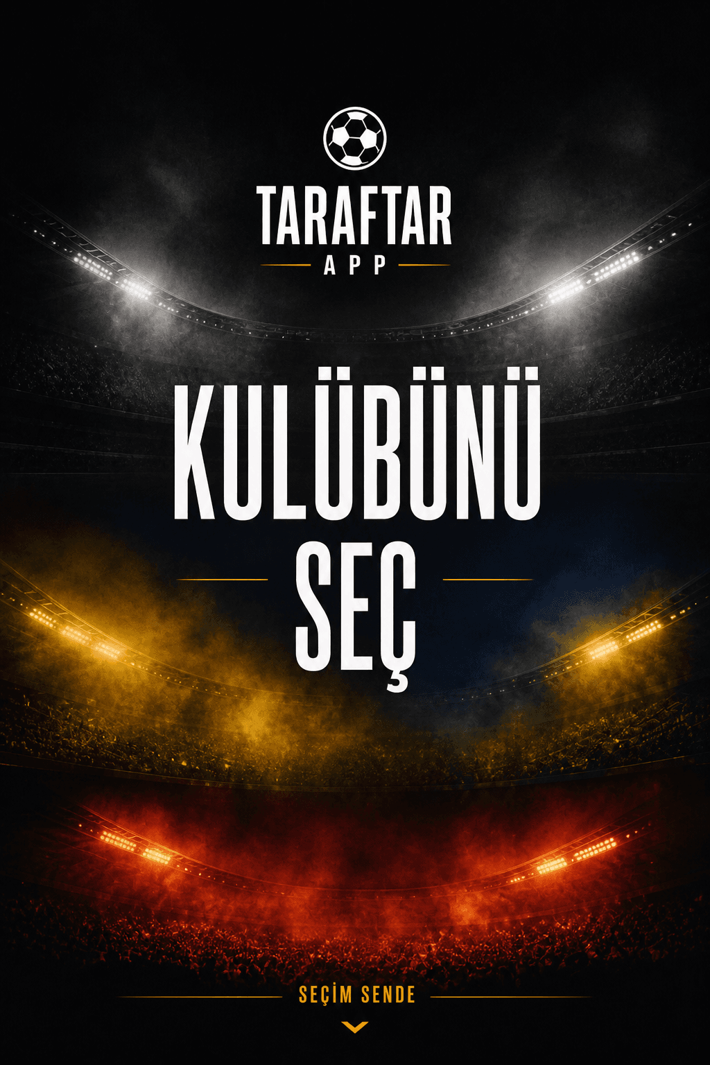 Taraftar App — Reel 04 — Kulüp seç