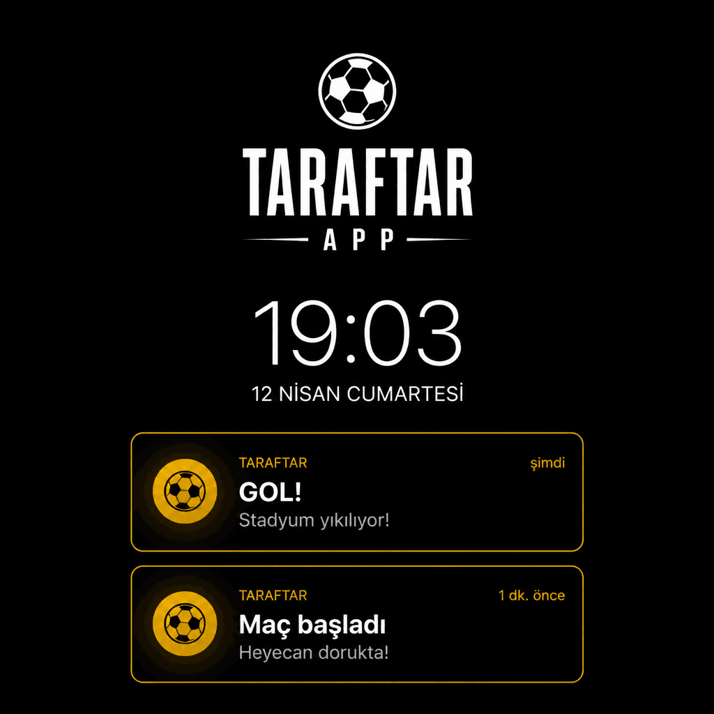 Taraftar App — Feed 04 — Bildirim